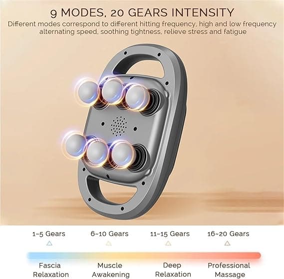 6 Heads Machine Massager